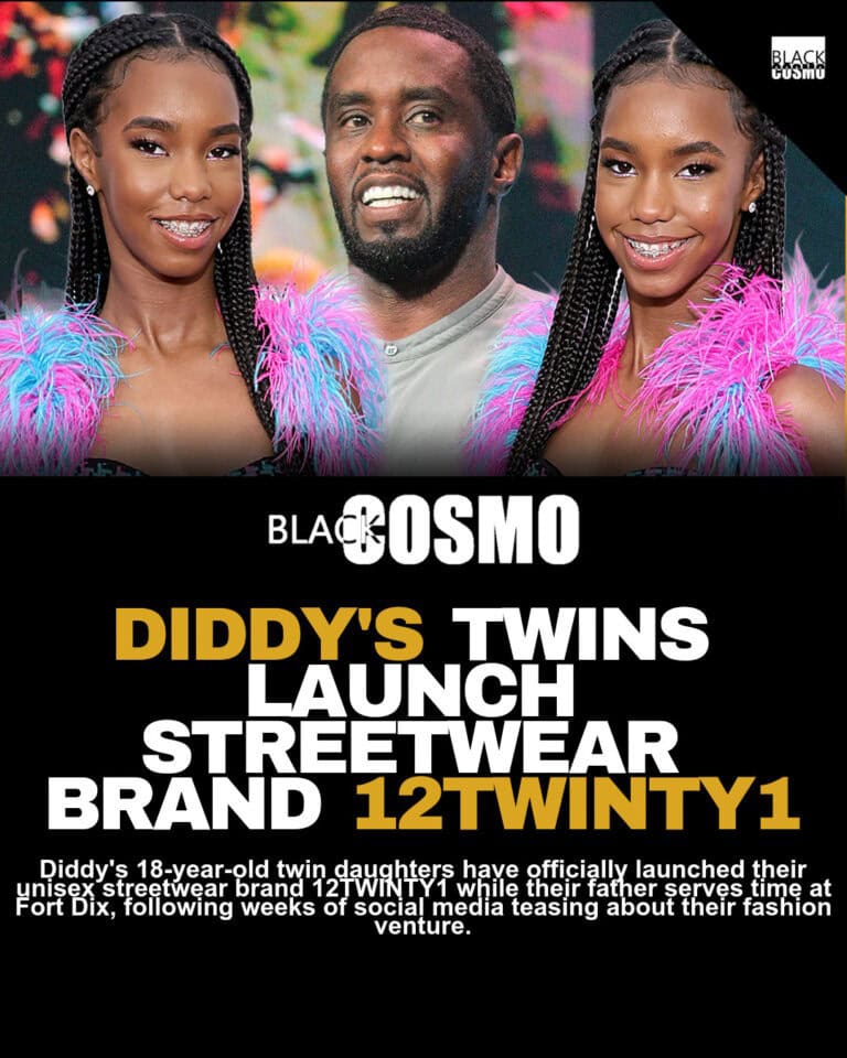 Diddy Expresses Pride in Twin Daughters’ New Streetwear Brand Launch