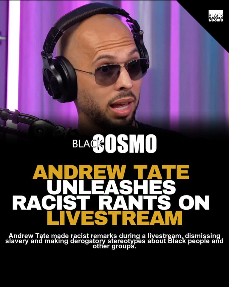 Andrew Tate’s Controversial Statements on Race and Religion