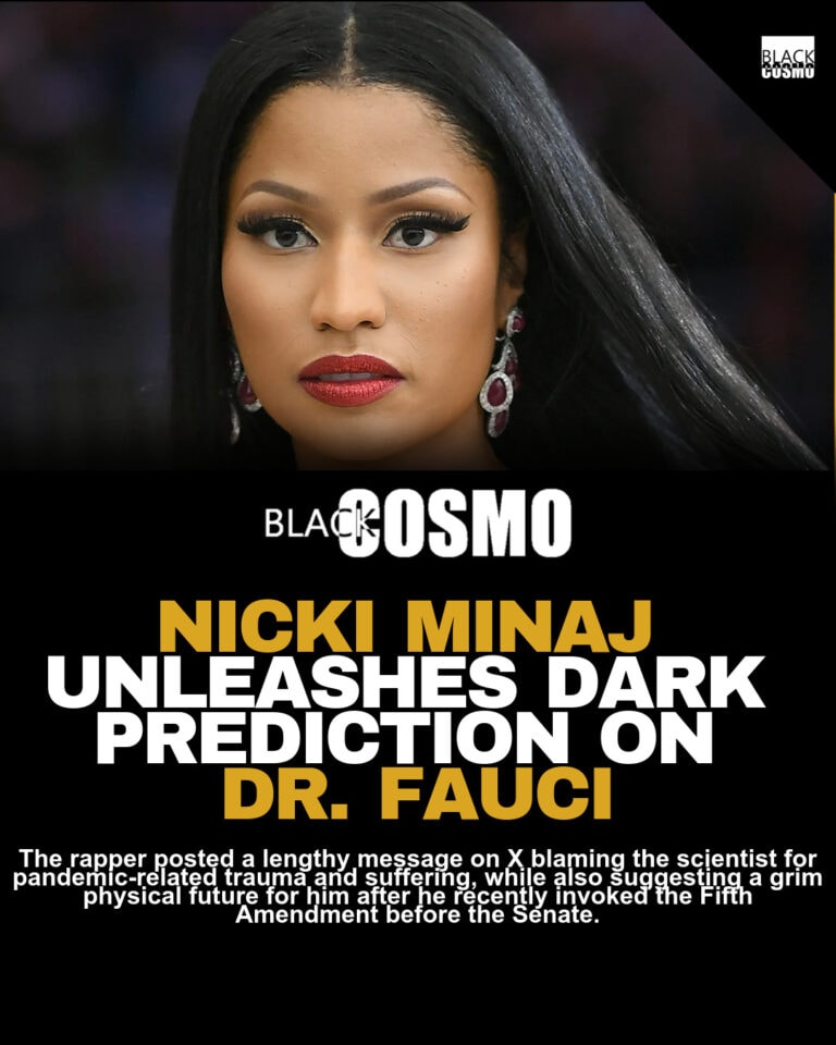 Nicki Minaj Criticizes Dr. Fauci in Heated Tweet