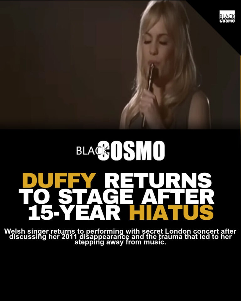 Duffy’s Triumphant Return to Stage After 15 Years