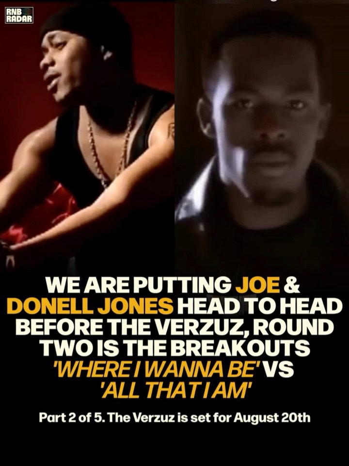 Donell Jones vs Joe: 90s R&B Second Album Showdown