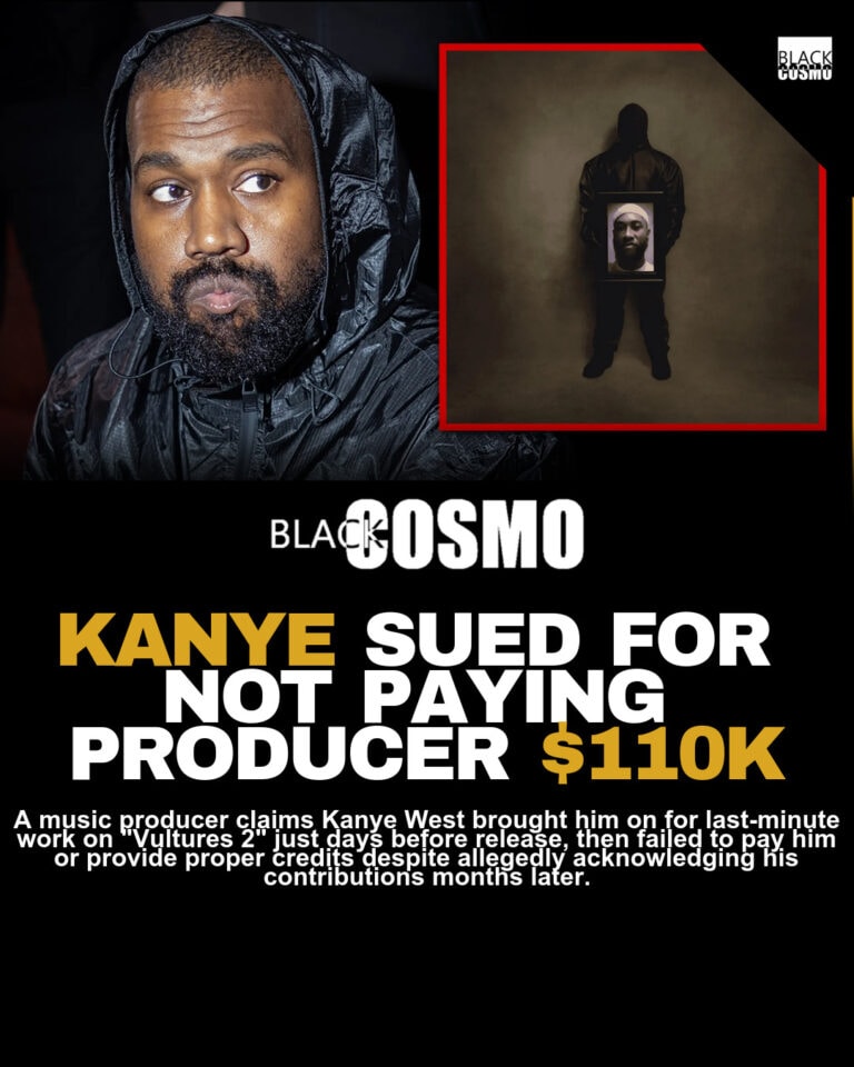 Kanye West Sued for Unpaid 6-Figure Producer Fee