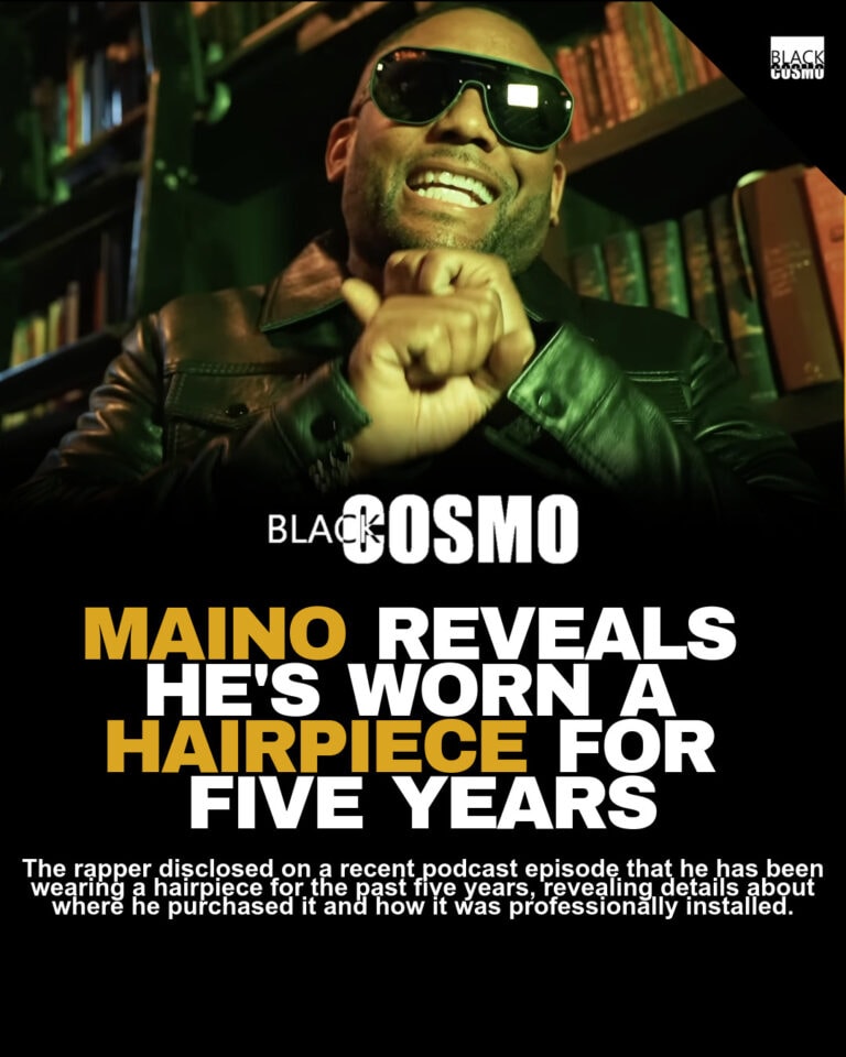 Rapper Maino Admits to Wearing Hairpiece for 5 Years