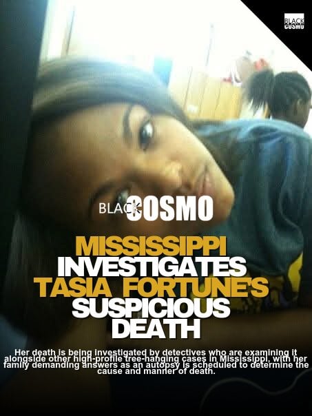 Woman Identified After Being Found Hanging: Tasia Fortune