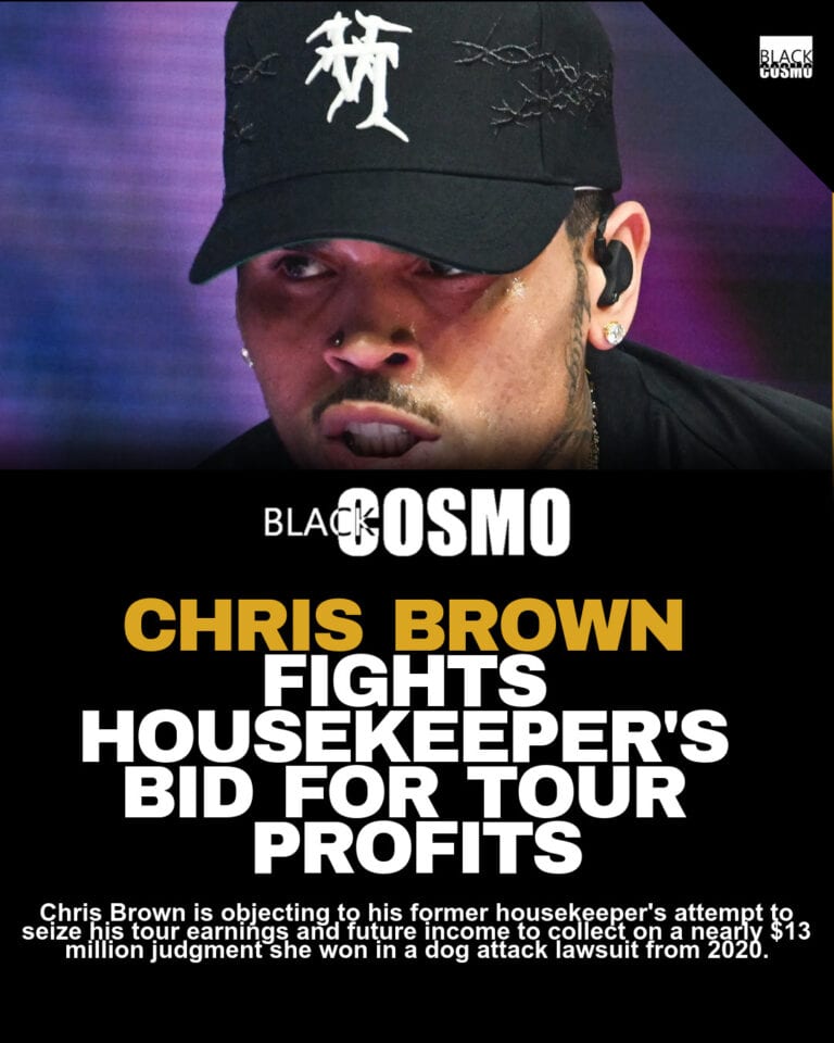 Chris Brown Ex-Housekeeper Usher Tour Profits Fight