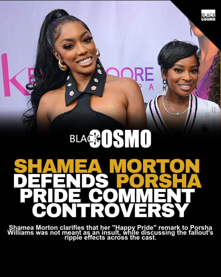 Shamea Morton on Porsha Williams’ “Happy Pride” Comment