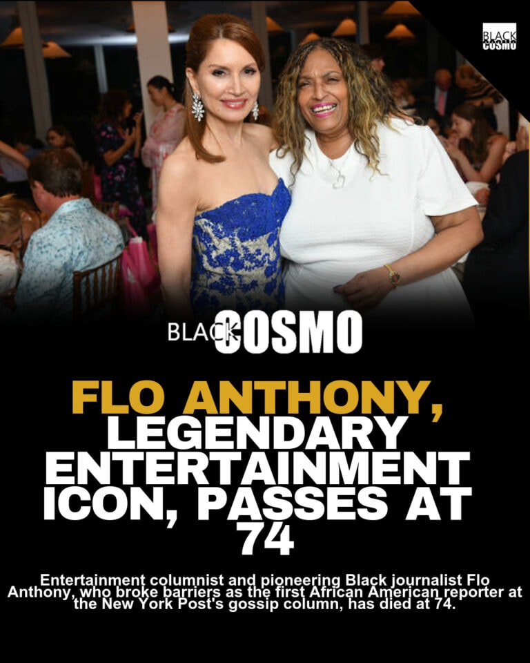 Flo Anthony, Legendary Black Gossip Columnist, Dies at 74