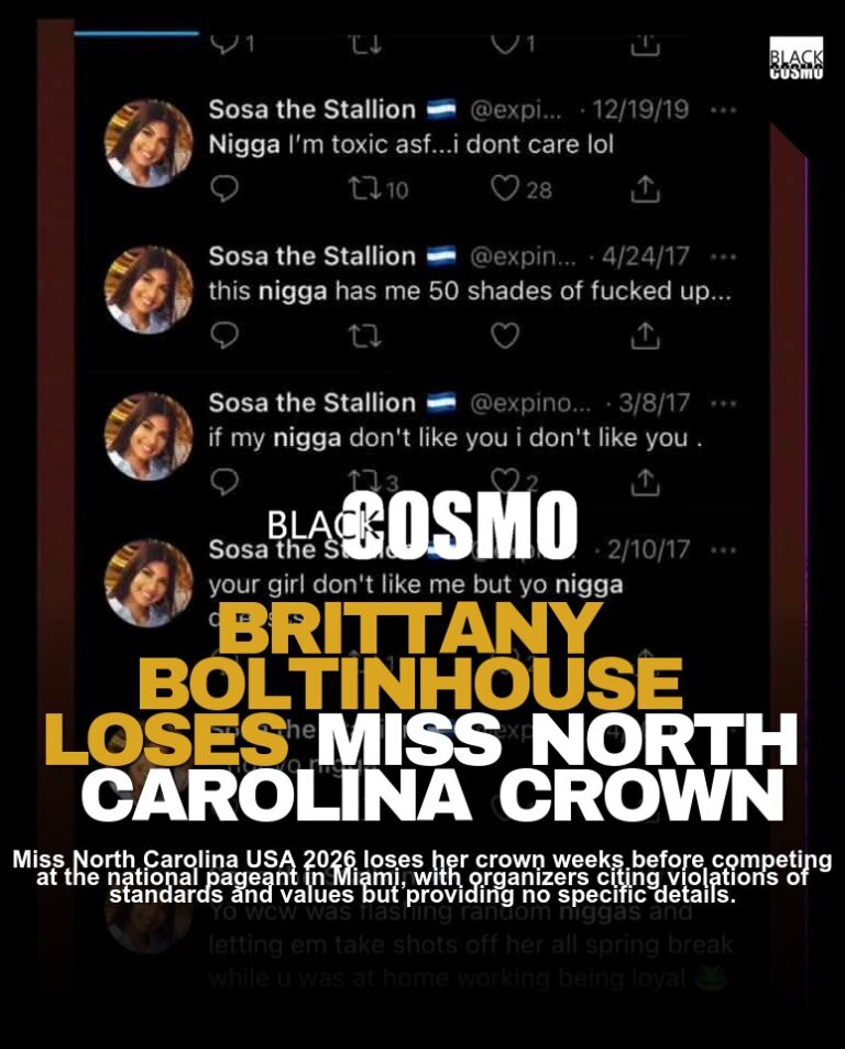 Miss NC Disqualified From Miss USA Over Racist Posts