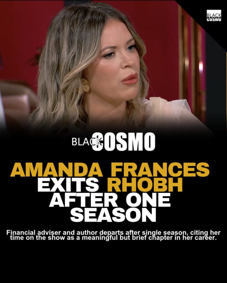 Amanda Frances Exits RHOBH After One Season