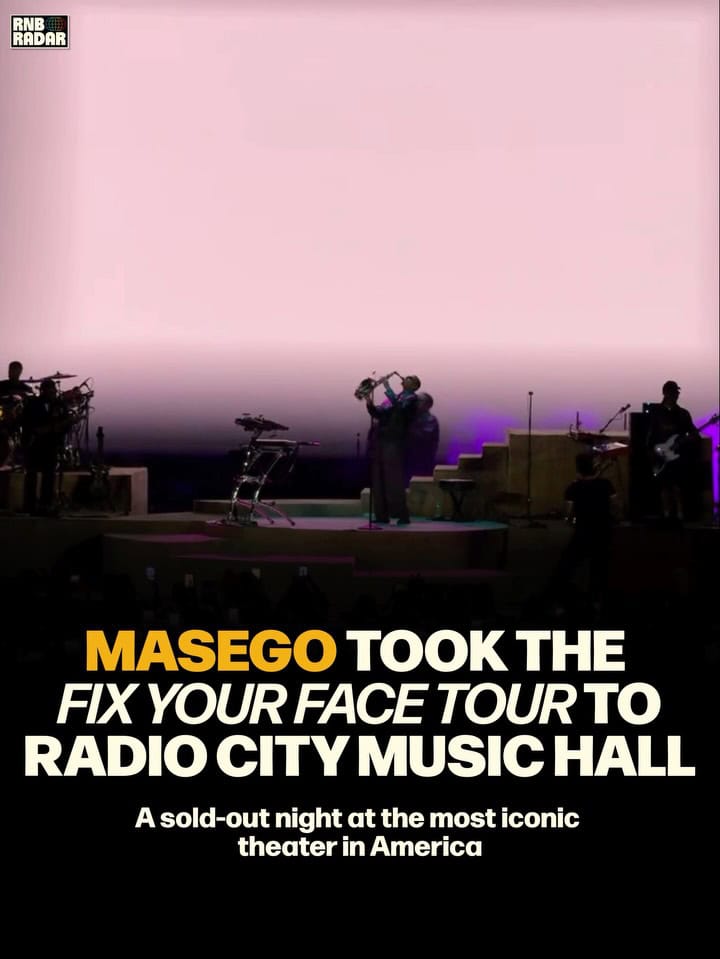 Masego on Fix Your Face Tour: Radio City Photos