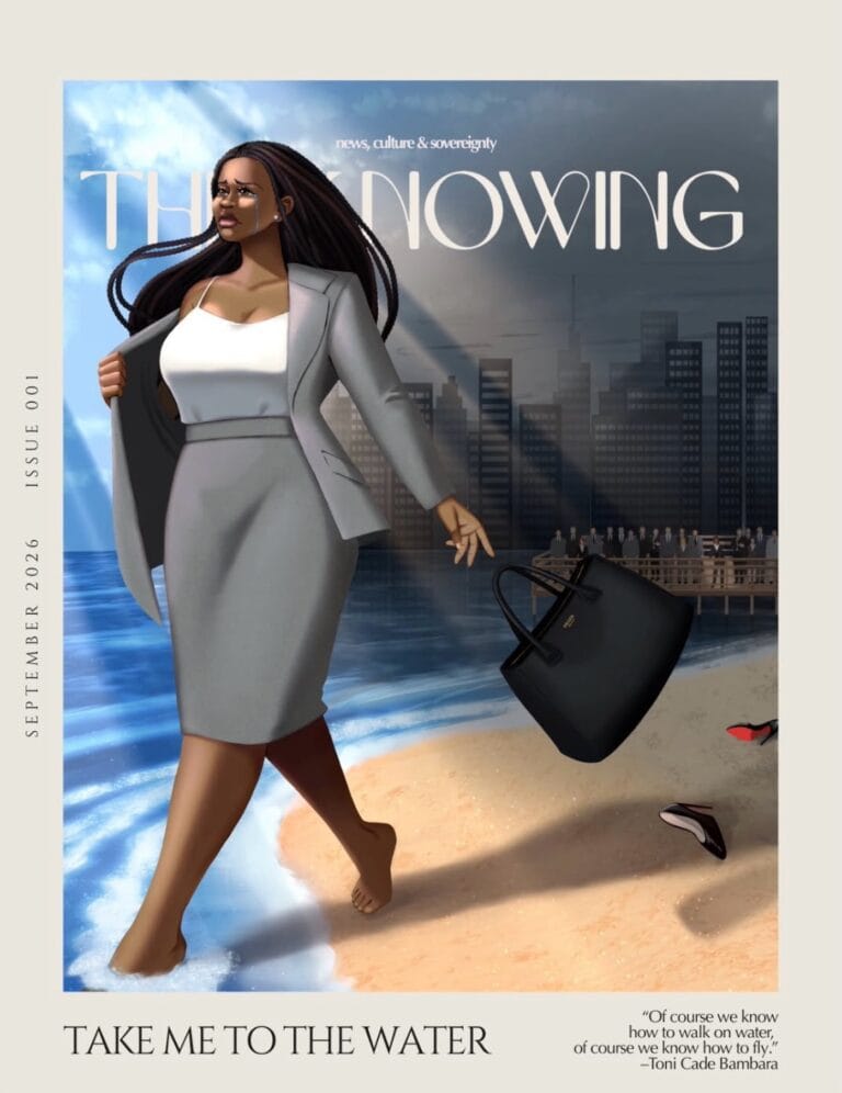 Geneva Thomas on The Knowing News Cover 2026
