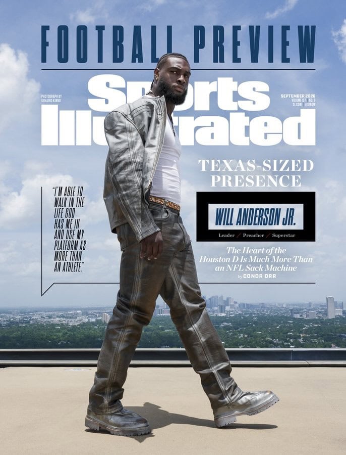 Will Anderson Jr on Sports Illustrated 2026
