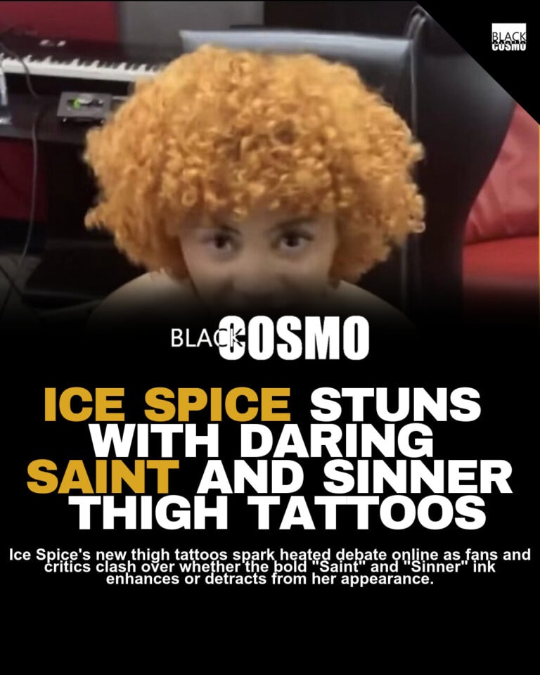 Ice Spice’s Giant Thigh Tattoo: Love It or Hate It