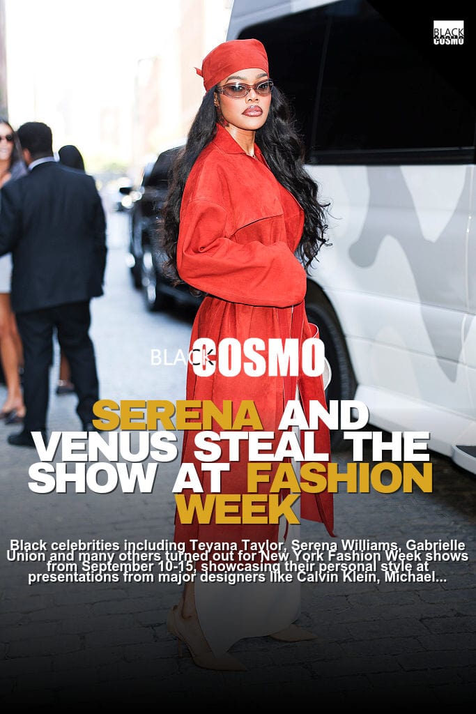 Black Celebrities at New York Fashion Week
