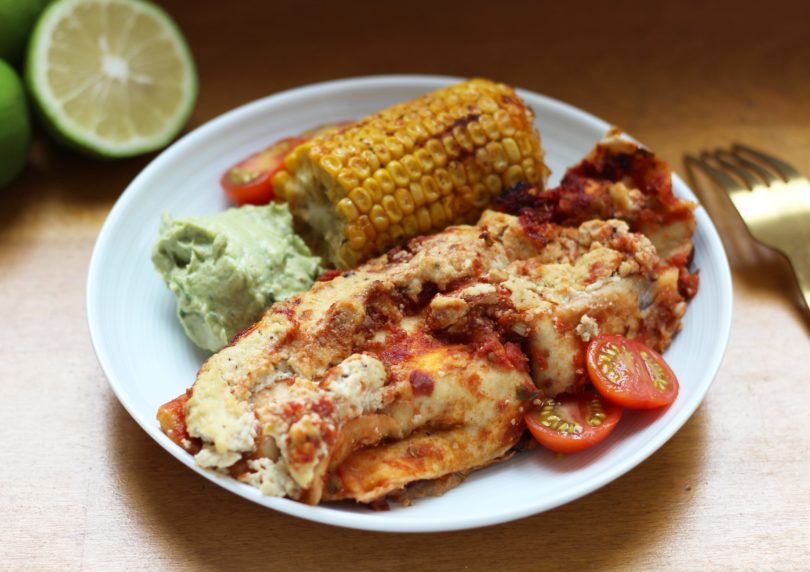 vegan-enchiladas-maïs-roti