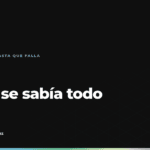 El que se sabía todo