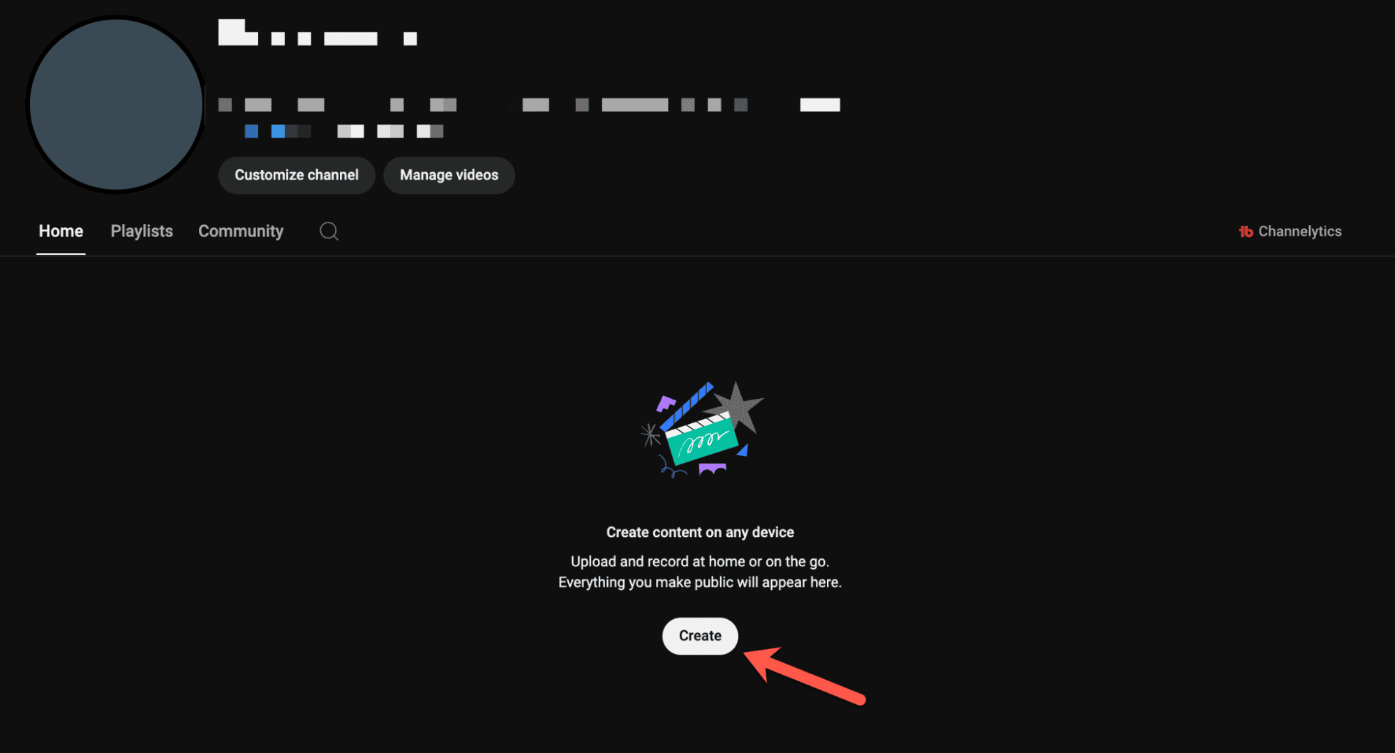 YouTube video creation process