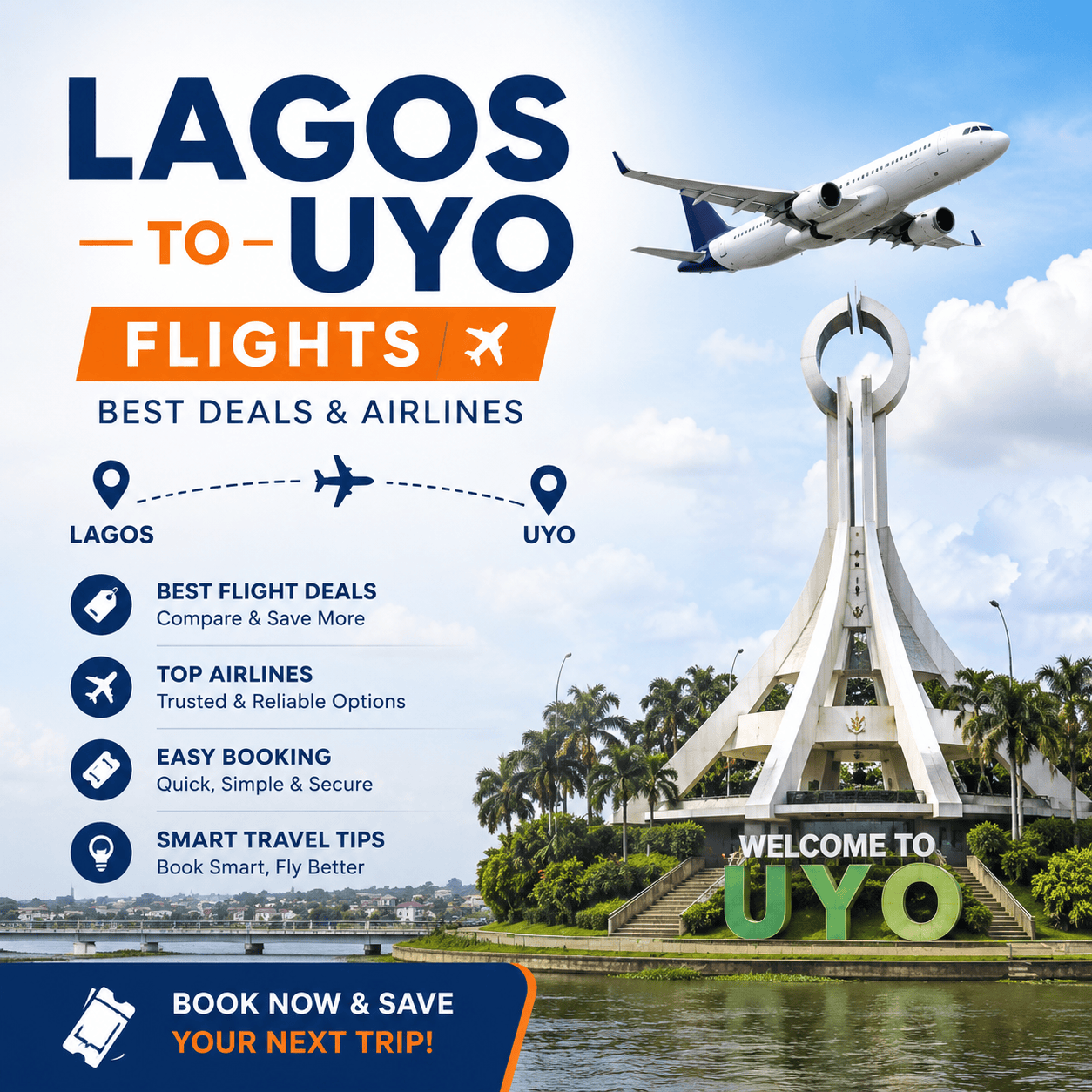 Lagos to Uyo Flights: Best Deals & Airlines