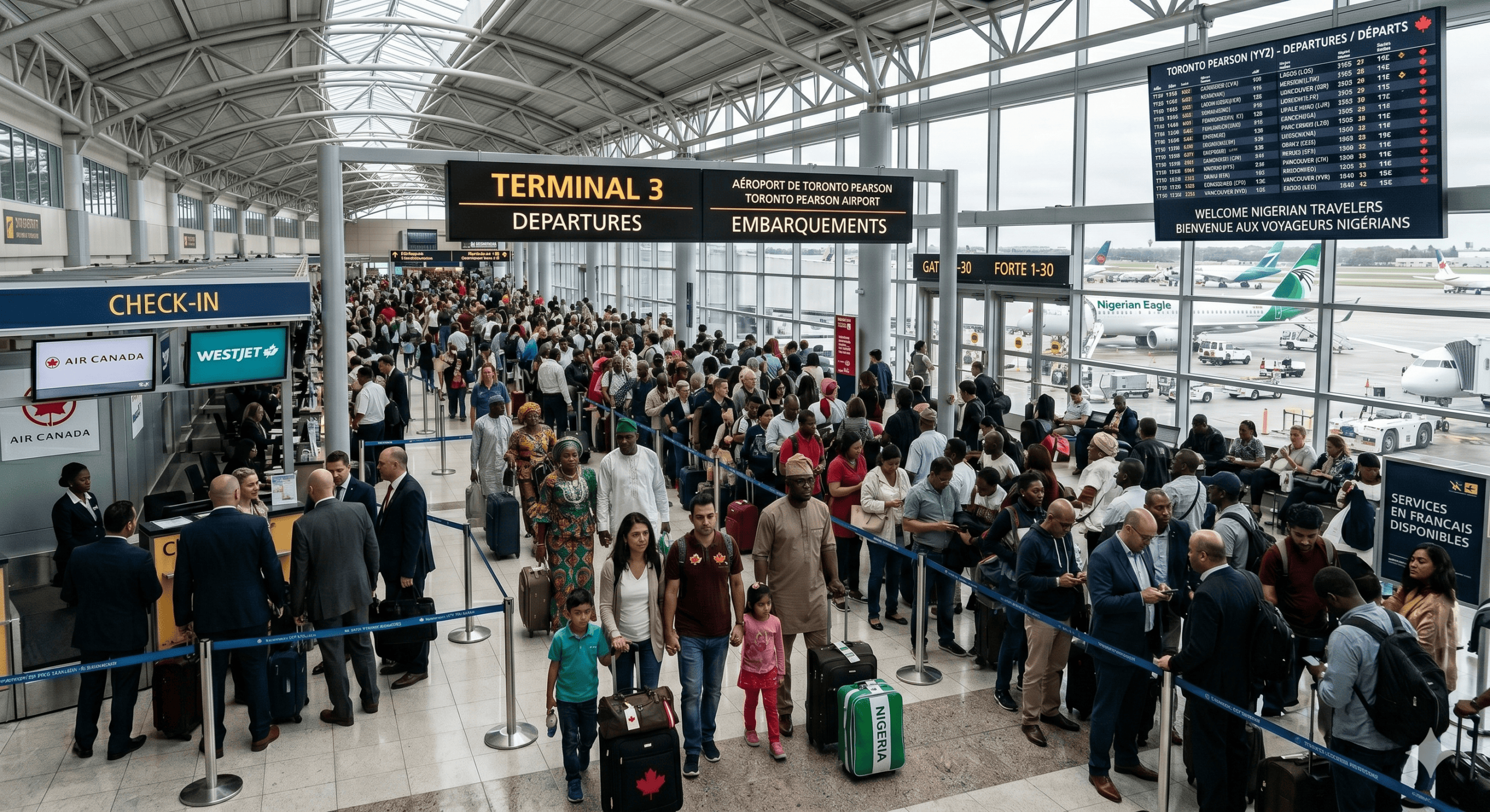 Best Deals on Flights from Nigeria to Canada