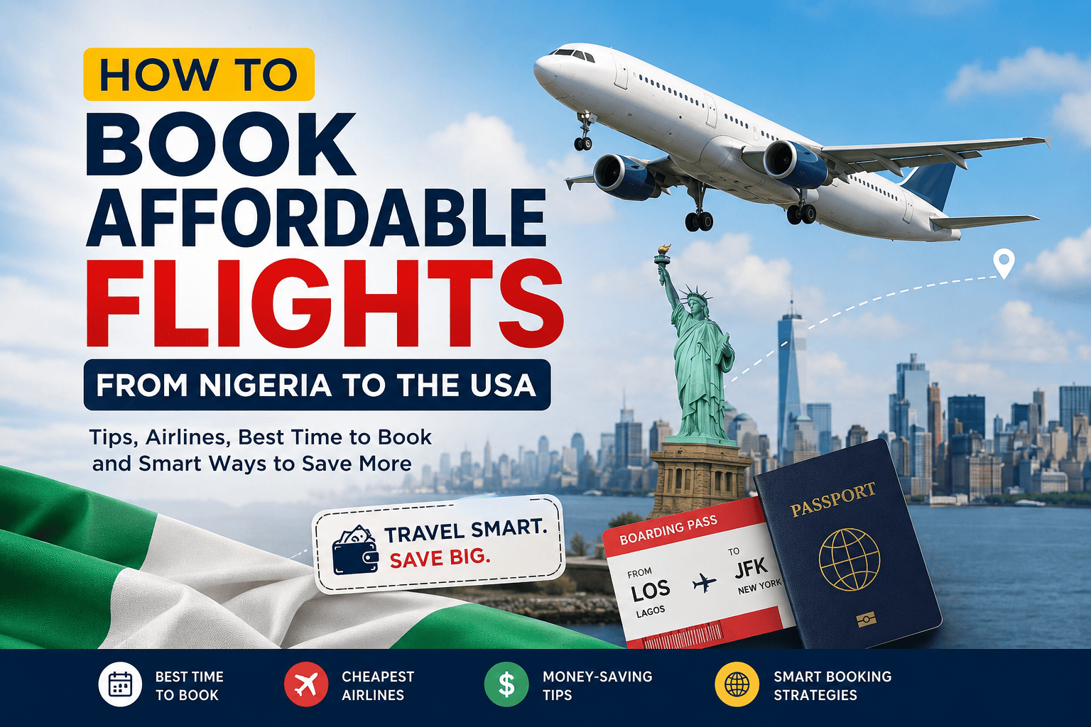 How to Book Affordable Flights from Nigeria to the USA (Complete 2026 Guide)