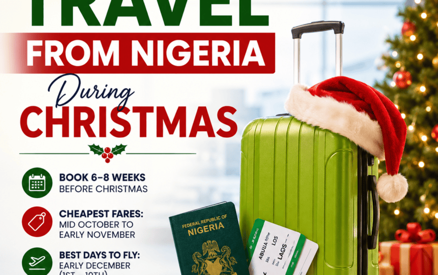 Cheapest Time to Travel from Nigeria During Christmas