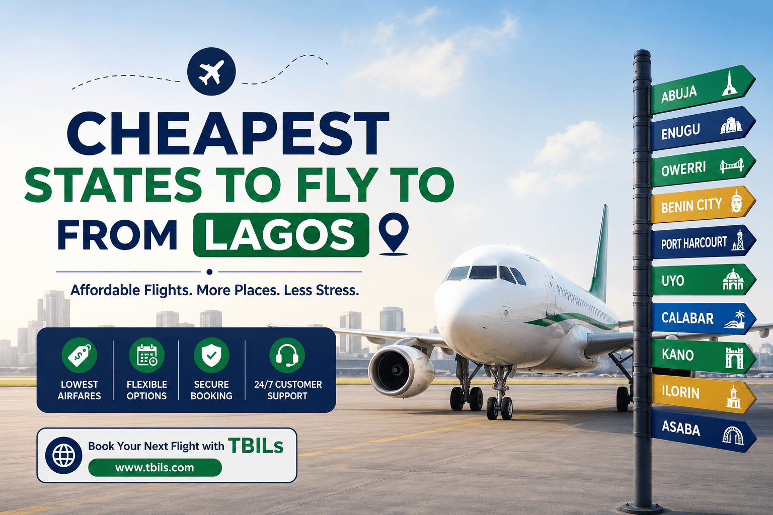 Cheapest States to Fly to from Lagos in 2026: Affordable Flight Destinations in Nigeria