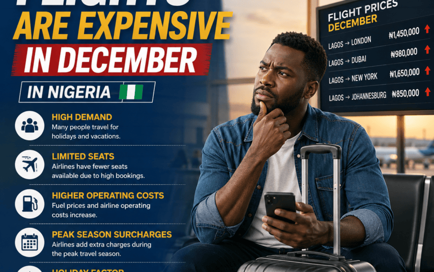 Why Flights Are Expensive in December in Nigeria