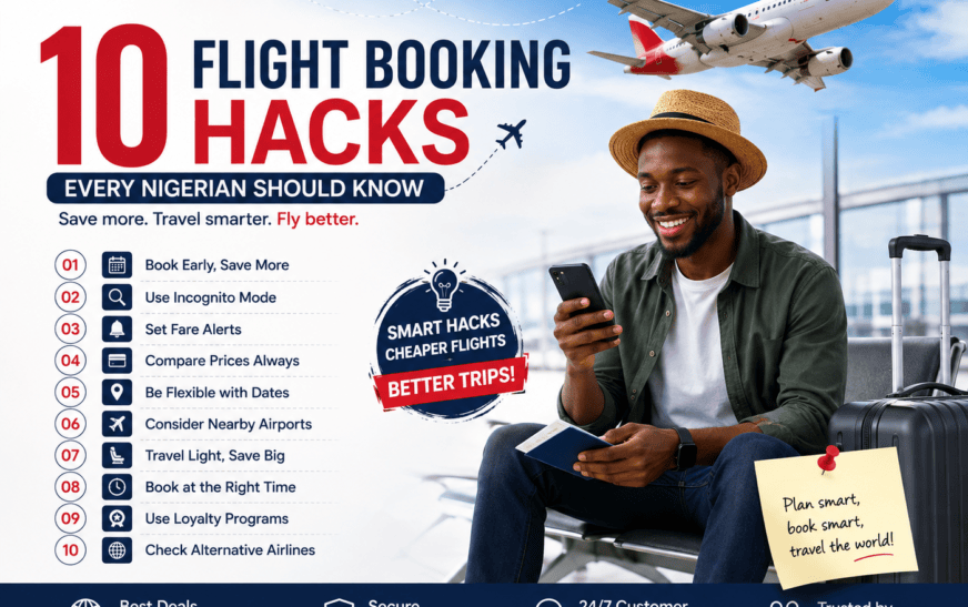 10 Flight Booking Hacks Every Nigerian Should Know