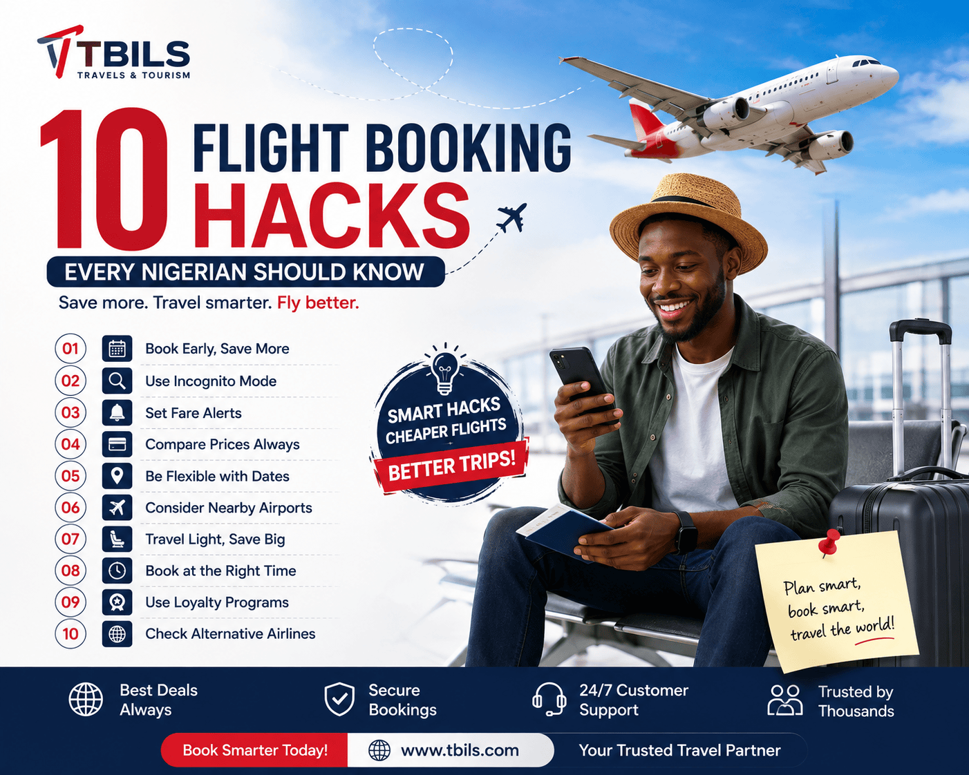 10 Flight Booking Hacks Every Nigerian Should Know