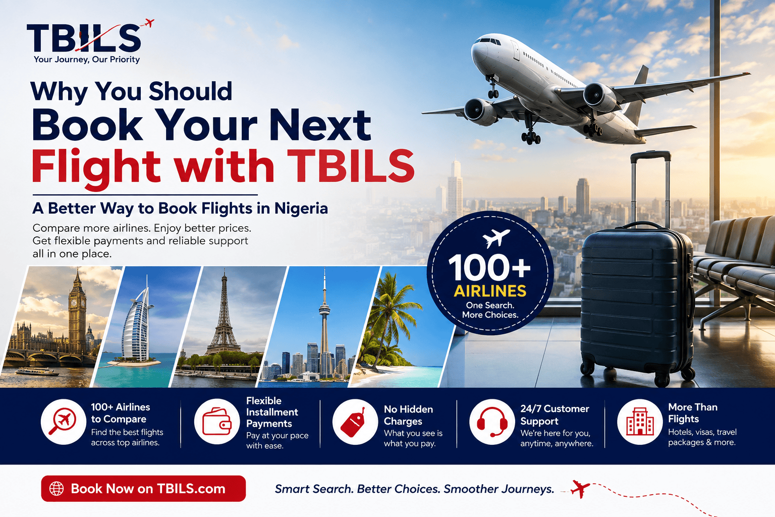 Why You Should Book Your Next Flight with TBILS: A Better Way to Book Flights in Nigeria