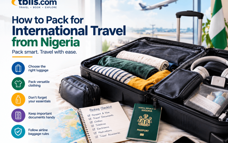 How to Pack for International Travel from Nigeria