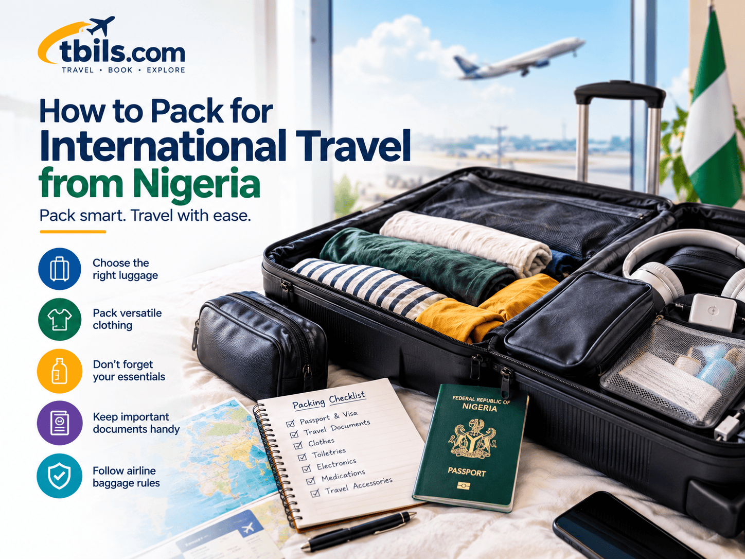 How to Pack for International Travel from Nigeria