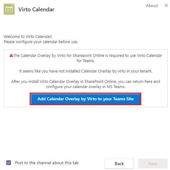 How to Install Virto Calendar Overlay for MS Teams SharePoint Blog How to Install Virto Calendar Overlay for MS Teams SharePoint Blog