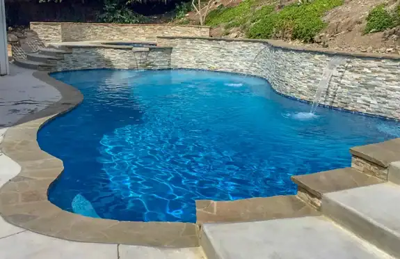 Custom inground pool Inland Empire Blue Haven