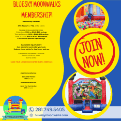 BlueSky Moonwalks Membership