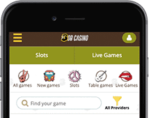 Bob Casino Download the App
