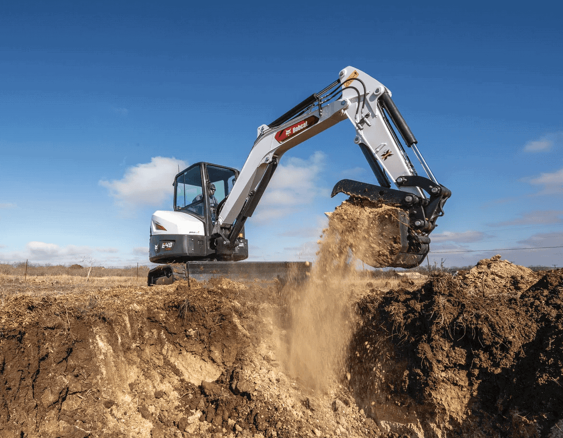 Browse Specs and more for the Bobcat E48 Compact Excavator - Bobcat of Atlanta