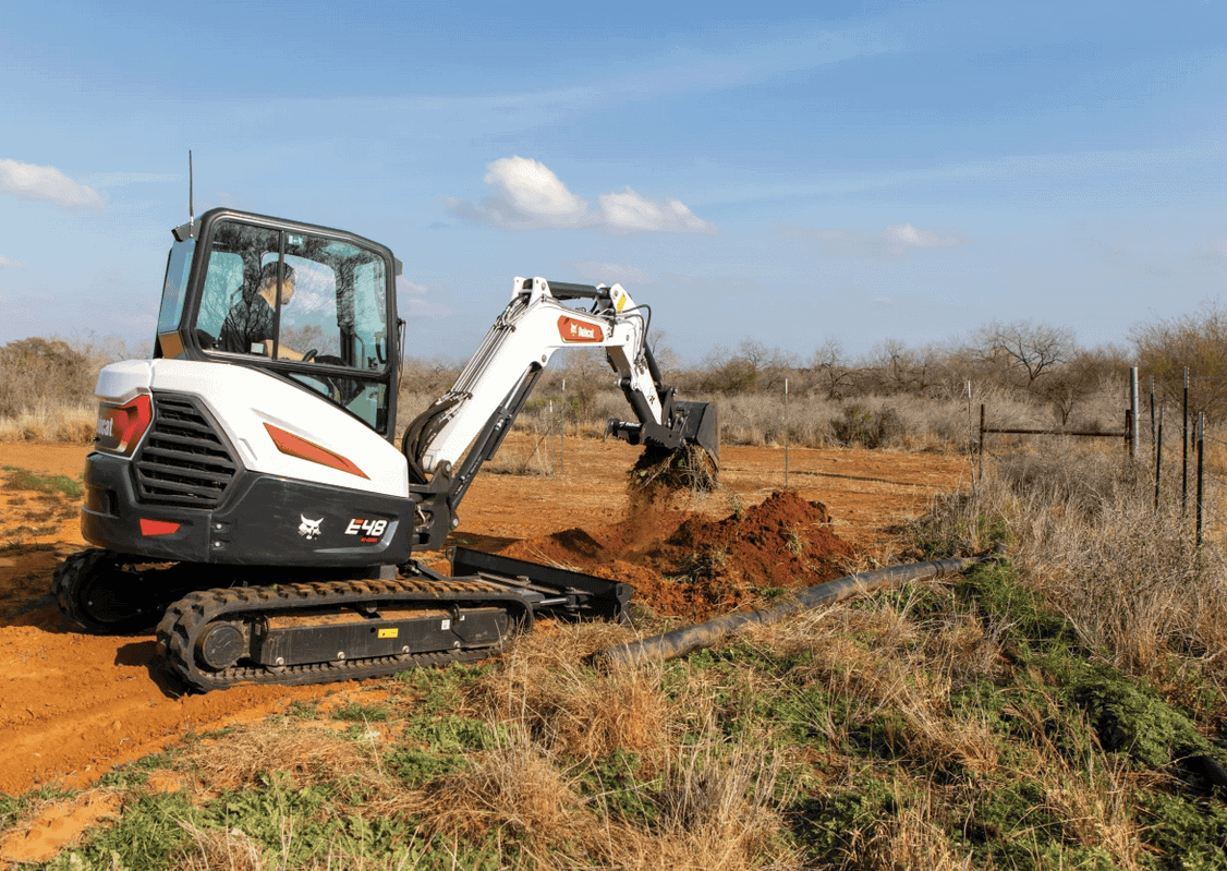 Browse Specs and more for the Bobcat E48 Compact Excavator - Bobcat of Atlanta