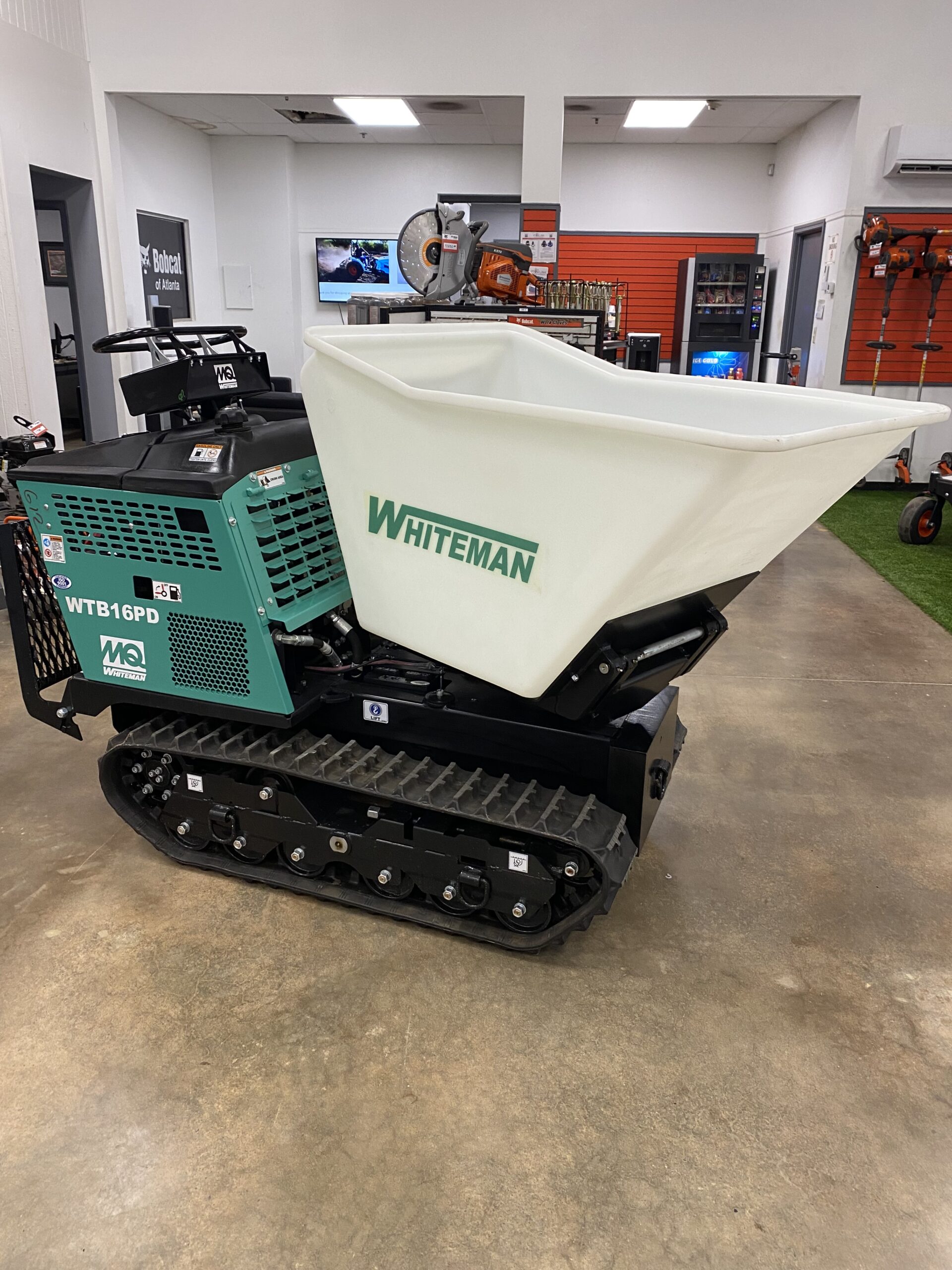 Browse Specs and more for the Multiquip WTB-16PD Concrete Pivot Dump Buggy - Bobcat of Atlanta