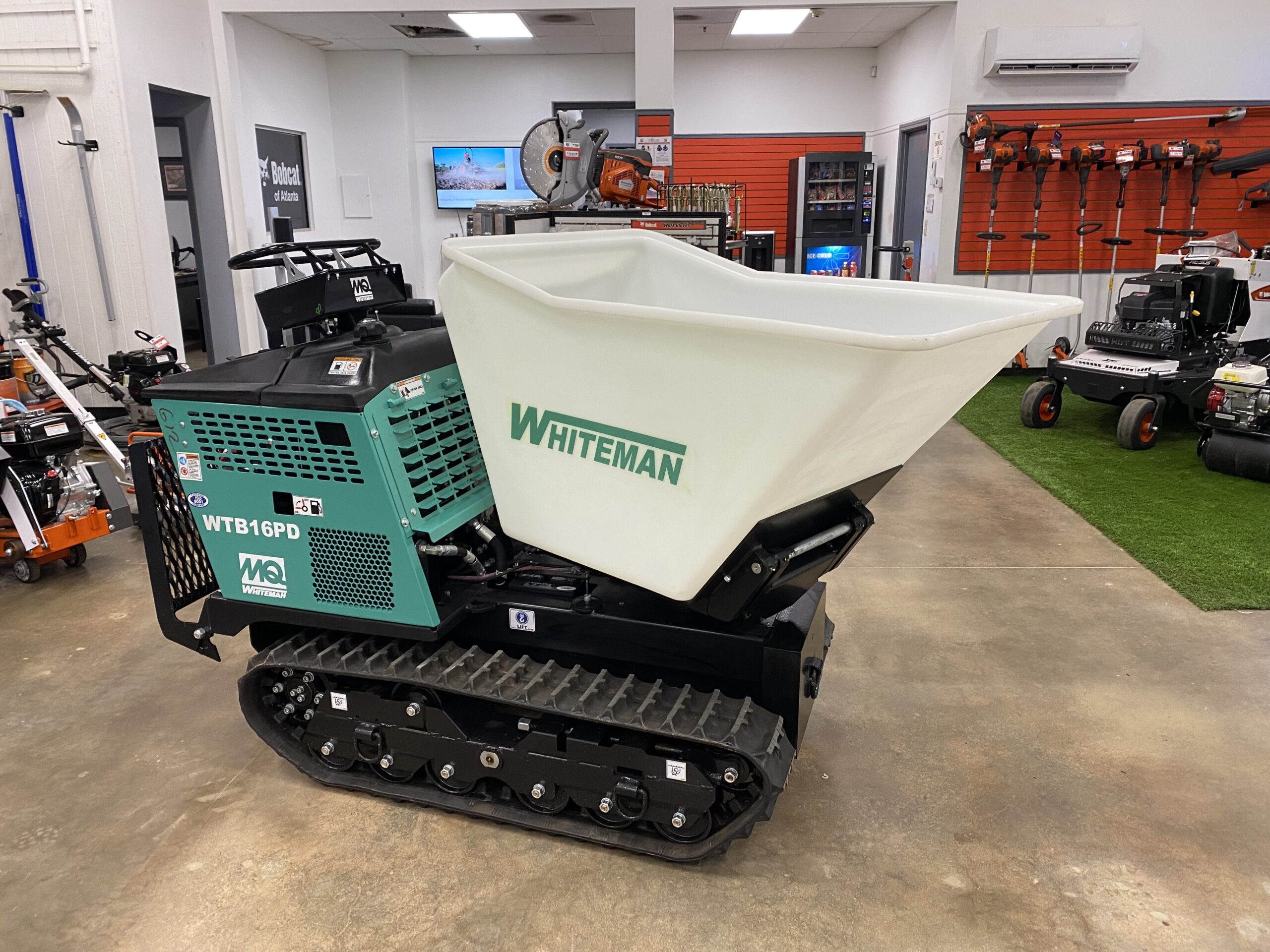Browse Specs and more for the Multiquip WTB-16PD Concrete Pivot Dump Buggy - Bobcat of Atlanta