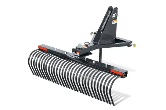 Browse Specs and more for the Bobcat Tine Rake – 3PT Attachment - Bobcat of Atlanta