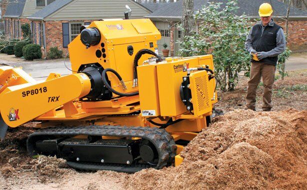 Browse Specs and more for the SP8018 TRX Series Track-Mounted Stump Cutter - Bobcat of Atlanta