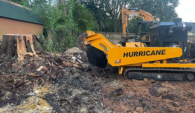 Browse Specs and more for the Hurricane TRX Series Track-Mounted Stump Cutter - Bobcat of Atlanta