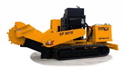 Browse Specs and more for the SP8018 TRX Series Track-Mounted Stump Cutter - Bobcat of Atlanta