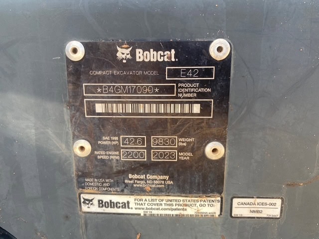 Buy a Used 2023 E42 BOBCAT COMPACT EXCAVATOR - Bobcat of Atlanta
