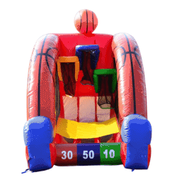 Inflatable Basketball Challenge