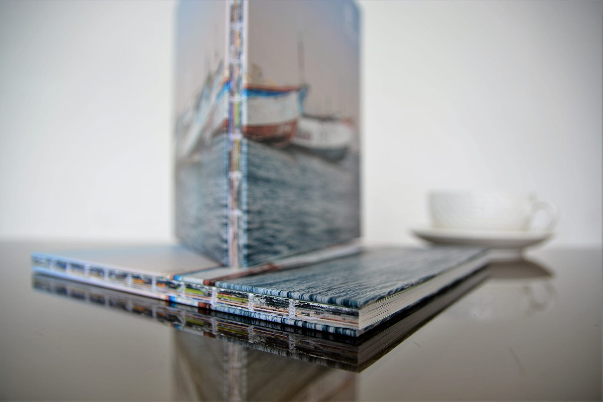 Open-spine hardcover