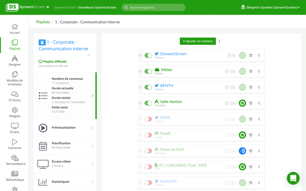 visuel dynamicscreen