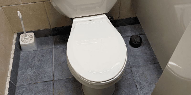 new toilet installation by professional plumbers