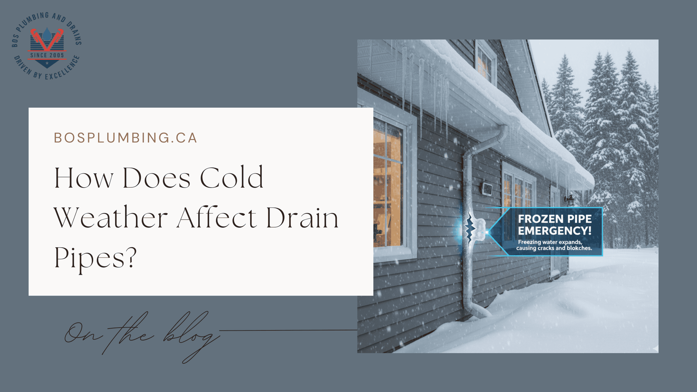 How Does Cold Weather Affect Drain Pipes- Cover